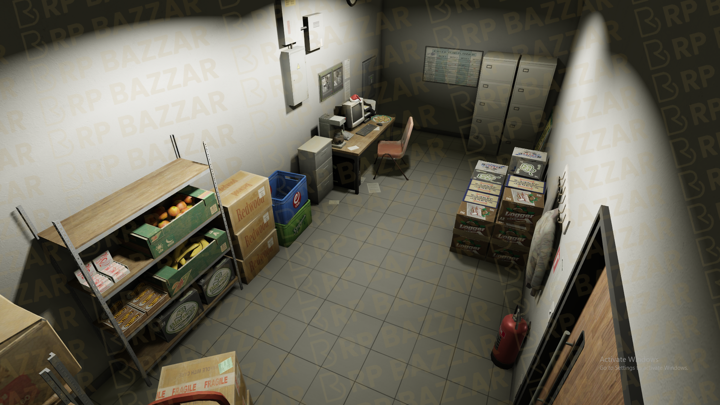 Retro 24-7 Store FiveM MLO — GTA RP Interior — ESX QB QBOX — RPBazzar