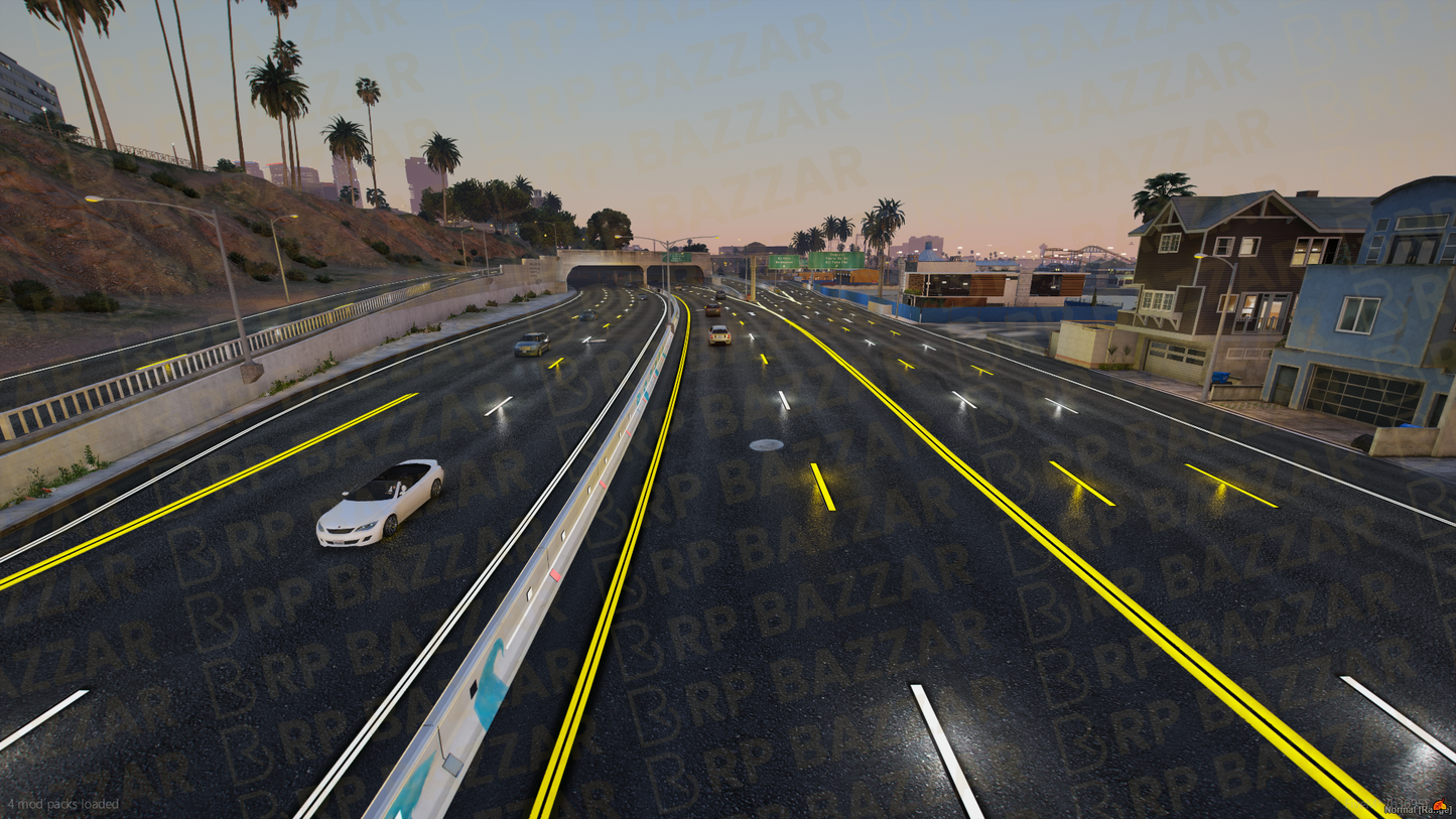 Scenic Road FiveM MLO — GTA RP Road Map — ESX QB QBOX — RPBazzar