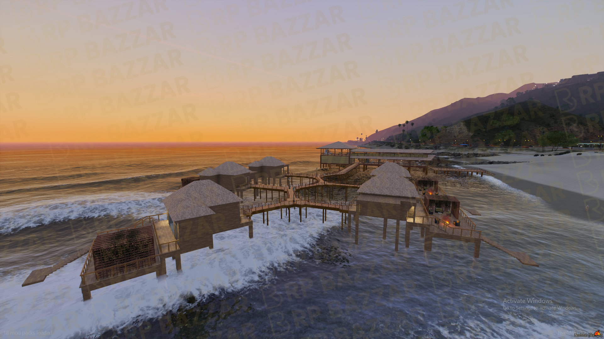 Sunny Beach Sided Area FiveM MLO — GTA RP Interior — ESX QB QBOX — RPBazzar