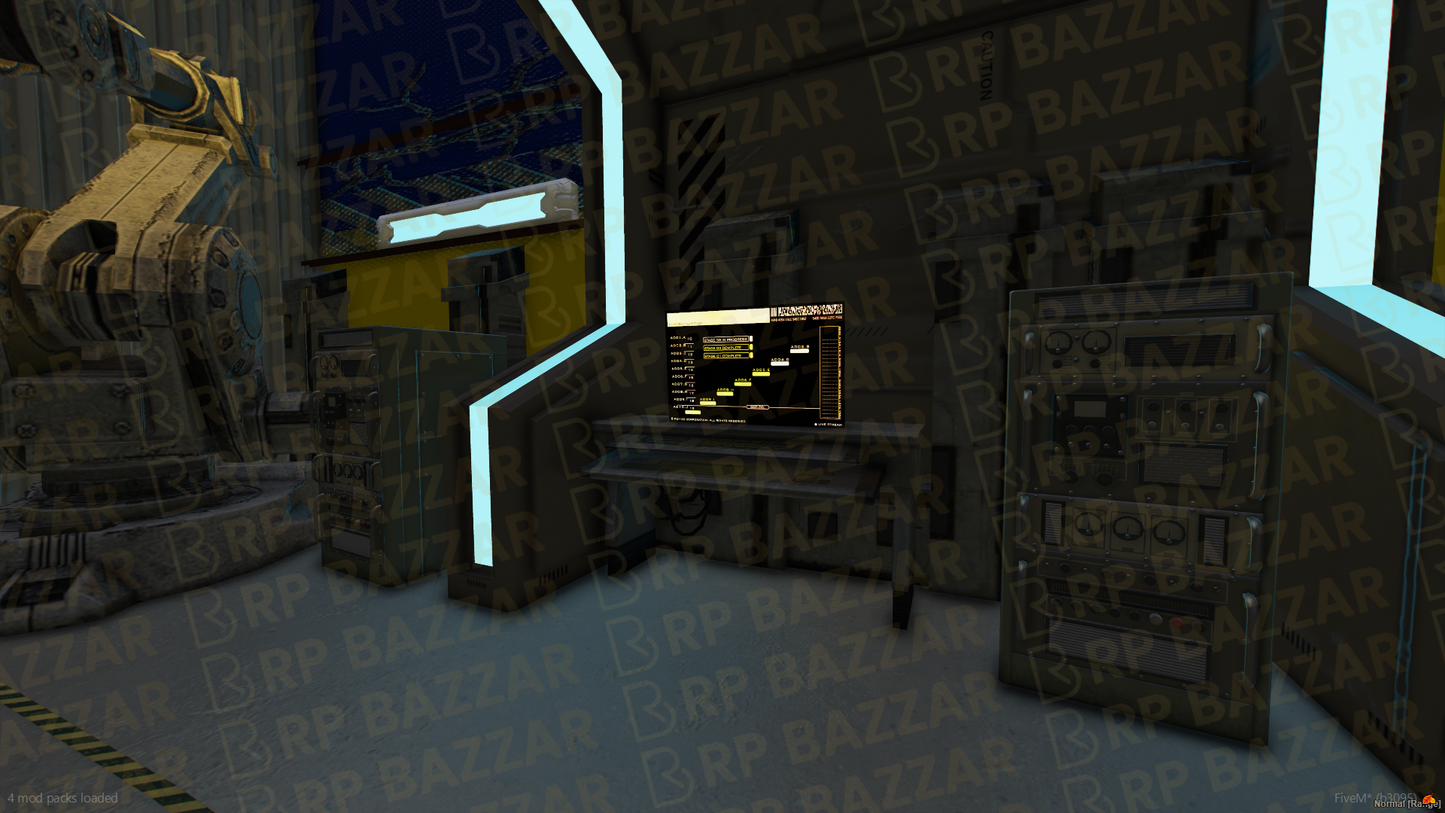 Modern Storage Room & Warehouse FiveM MLO — GTA RP Interior — ESX QB QBOX — RPBazzar