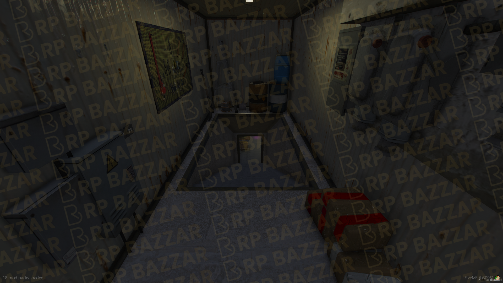 Basement Drug Lab FiveM MLO — GTA RP Interior — ESX QB QBOX — RPBazzar