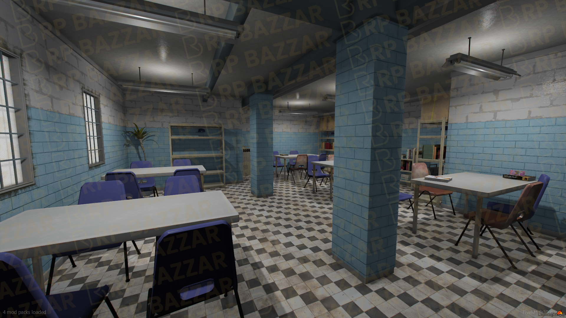 Federal Prison FiveM MLO — GTA RP Interior — ESX QB QBOX — RPBazzar