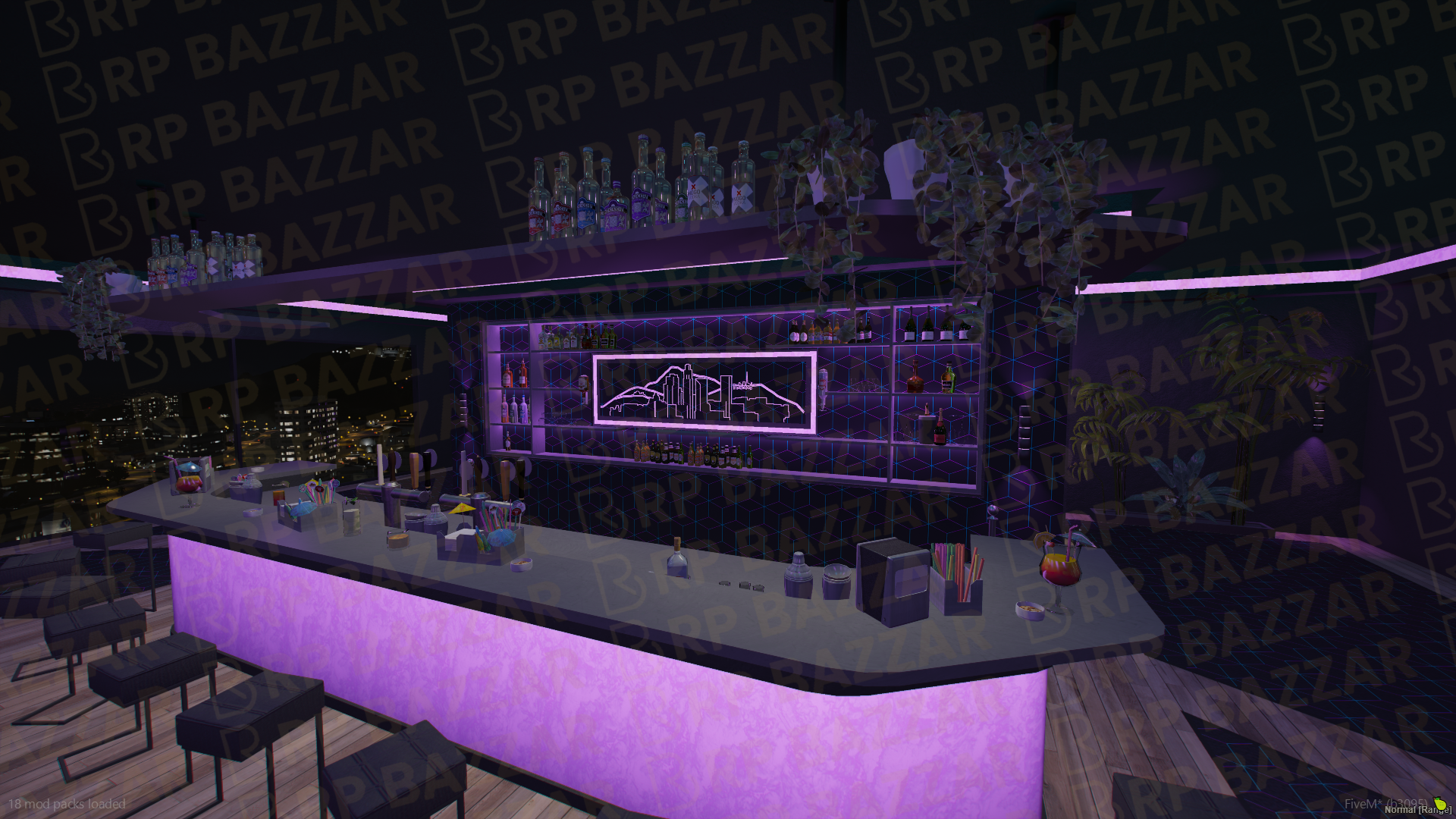Luxury Penthouse FiveM MLO — GTA RP Interior — ESX QB QBOX — RPBazzar
