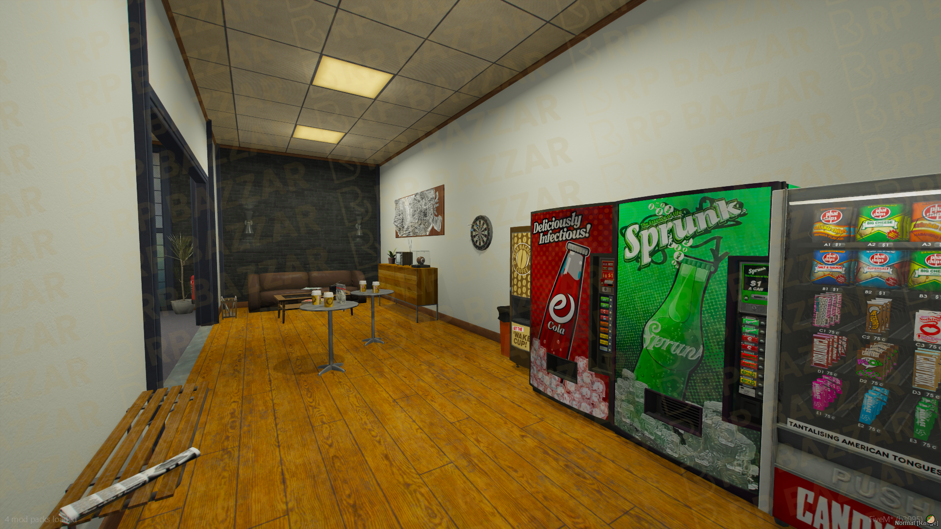 Sheriff Police Station FiveM MLO — GTA RP Interior — ESX QB QBOX — RPBazzar