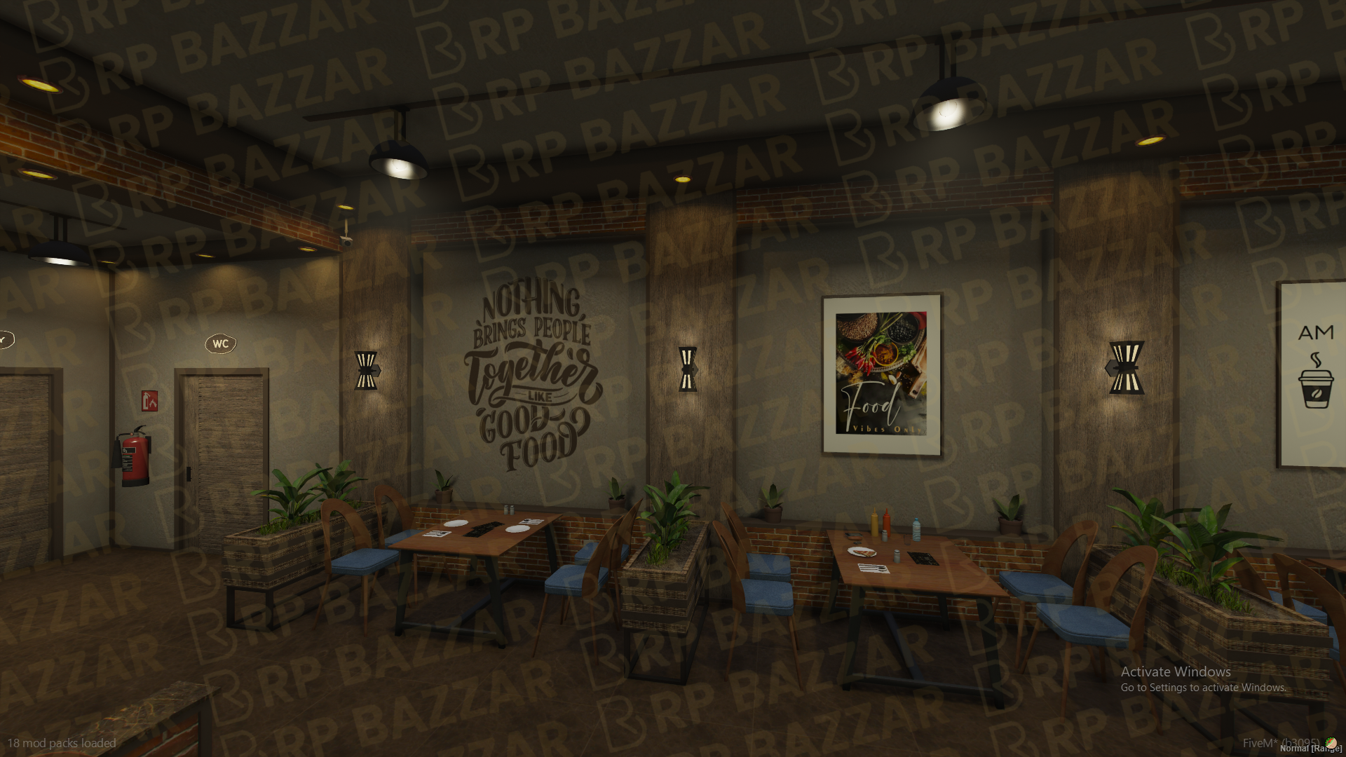 092.Food Court FiveM MLO — rpbazzar