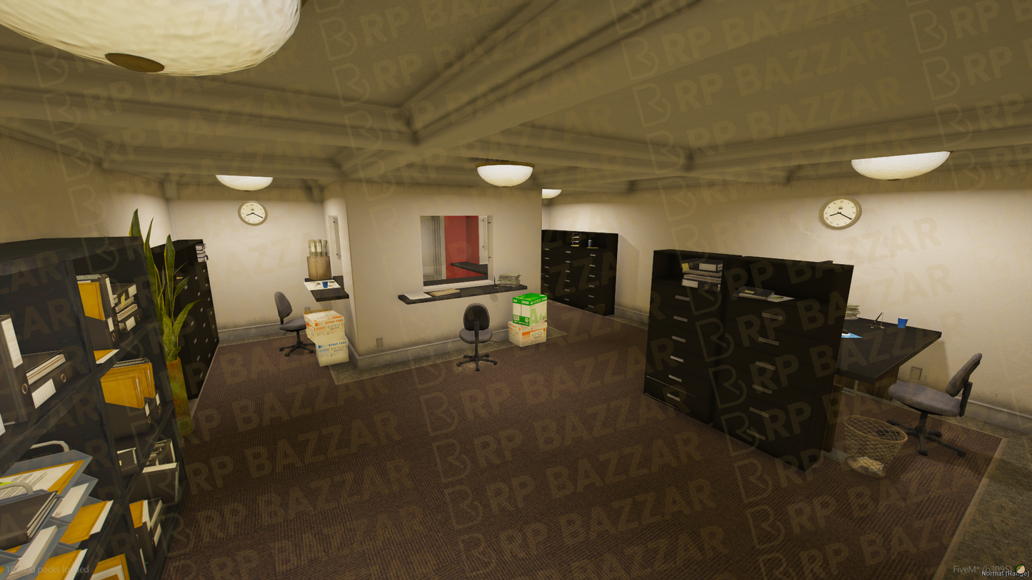 Metropolitan City Hall FiveM MLO — GTA RP Interior — ESX QB QBOX — RPBazzar