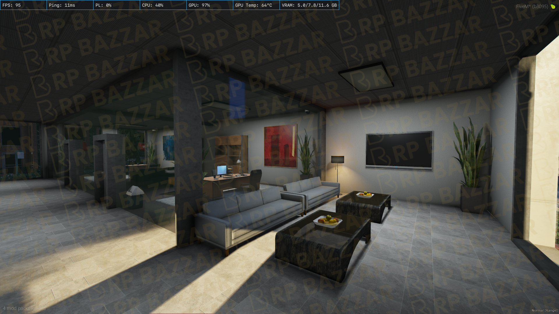 Boutique Office FiveM MLO — GTA RP Interior — ESX QB QBOX — RPBazzar