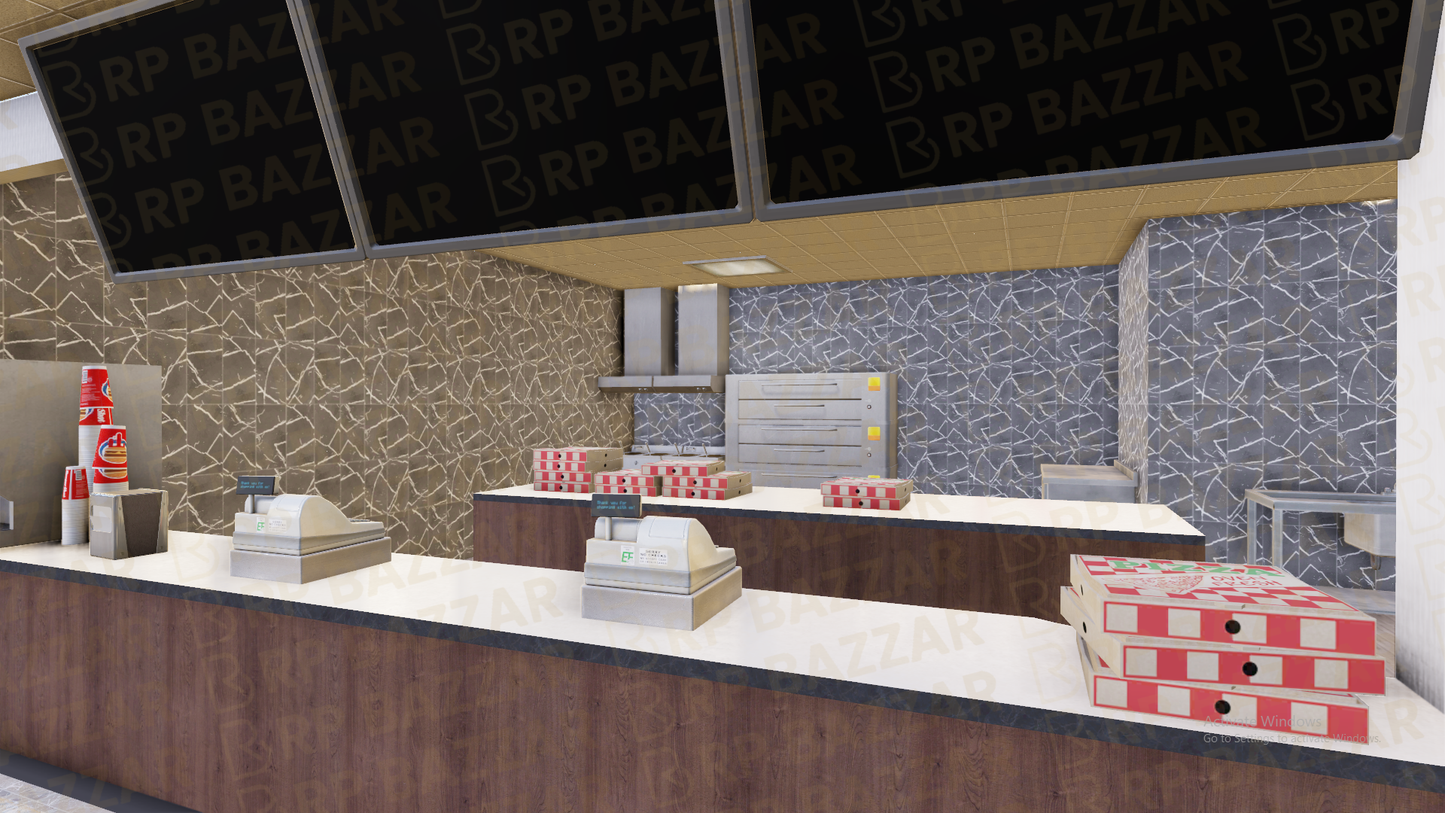 Trendy Sushi Bar FiveM MLO — GTA RP Interior — ESX QB QBOX — RPBazzar