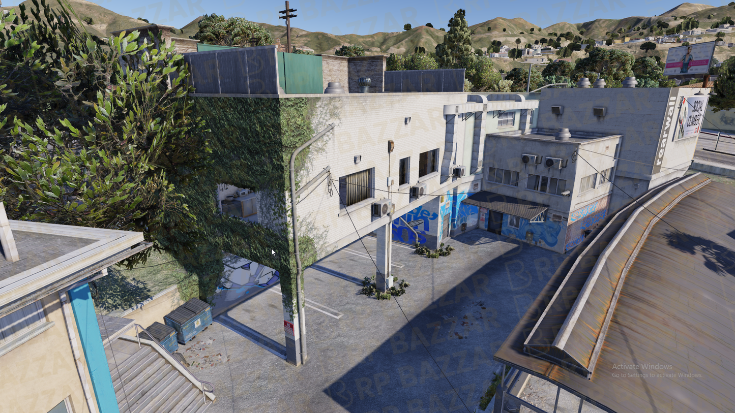 Versatile Gang Compound FiveM MLO — GTA RP Interior — ESX QB QBOX — RPBazzar