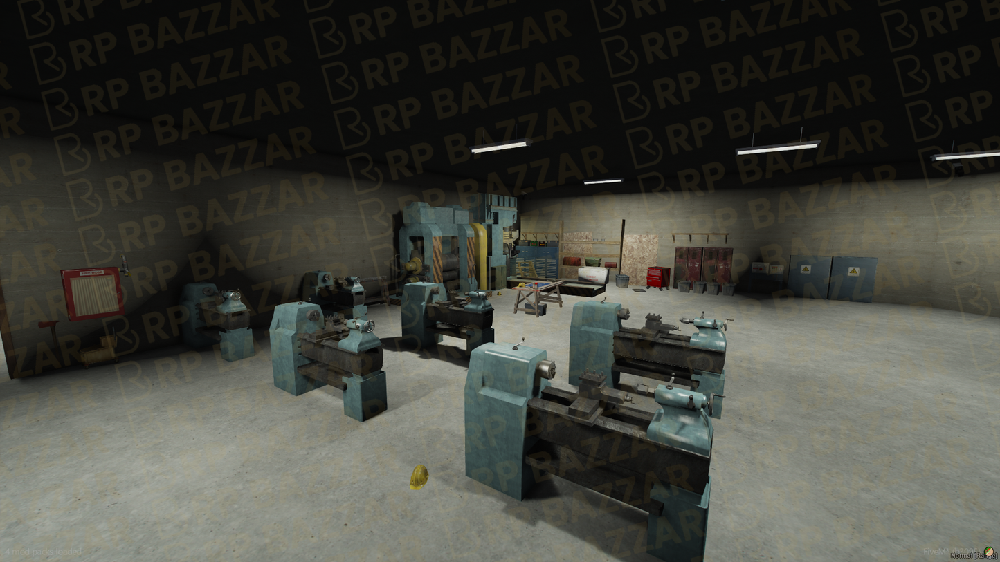 Central Prison FiveM MLO — GTA RP Interior — ESX QB QBOX — RPBazzar