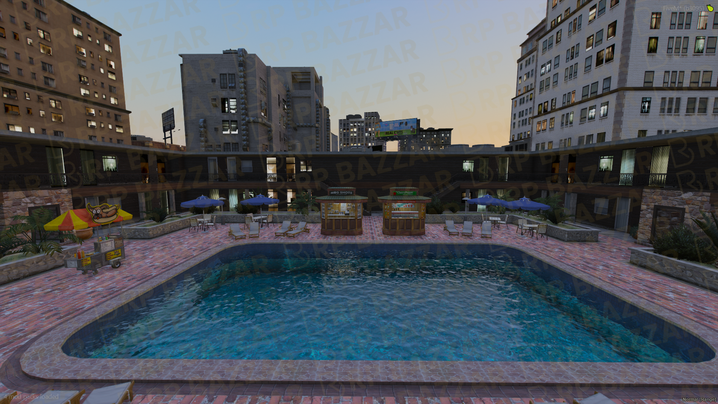 Budget Motel FiveM MLO — GTA RP Interior — ESX QB QBOX — RPBazzar