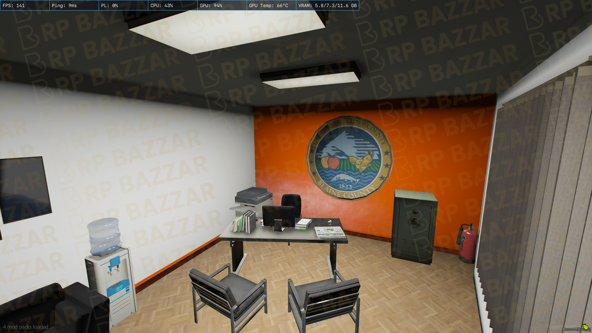 Premium Office FiveM MLO — GTA RP Interior — ESX QB QBOX — RPBazzar