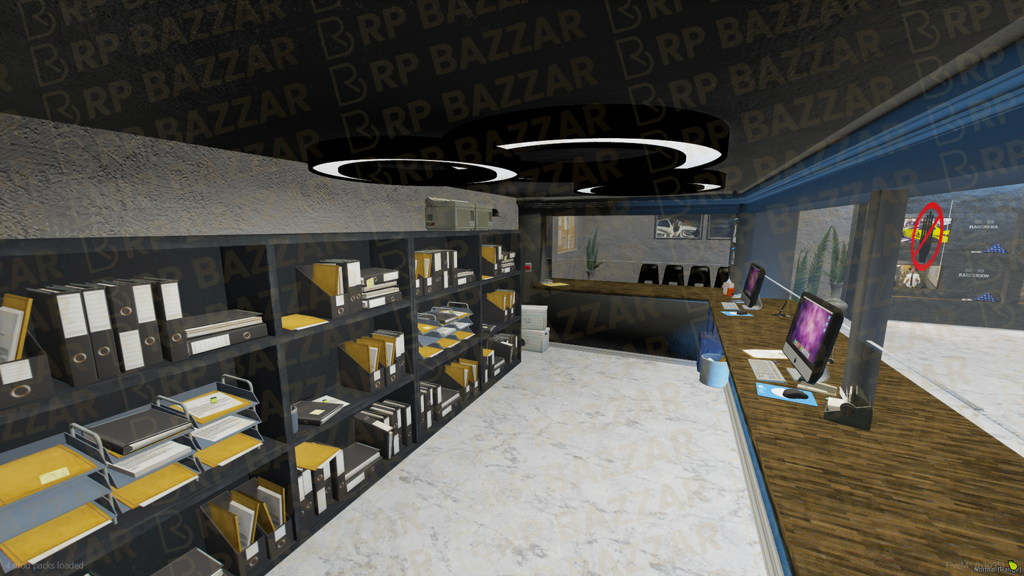055.Police Station FiveM MLO — rpbazzar