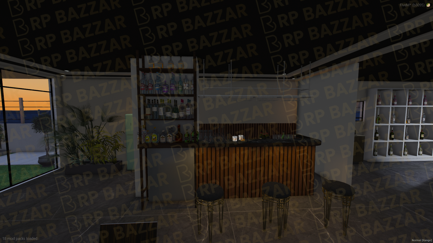 Coastal Mansion FiveM MLO — GTA RP Interior — ESX QB QBOX — RPBazzar