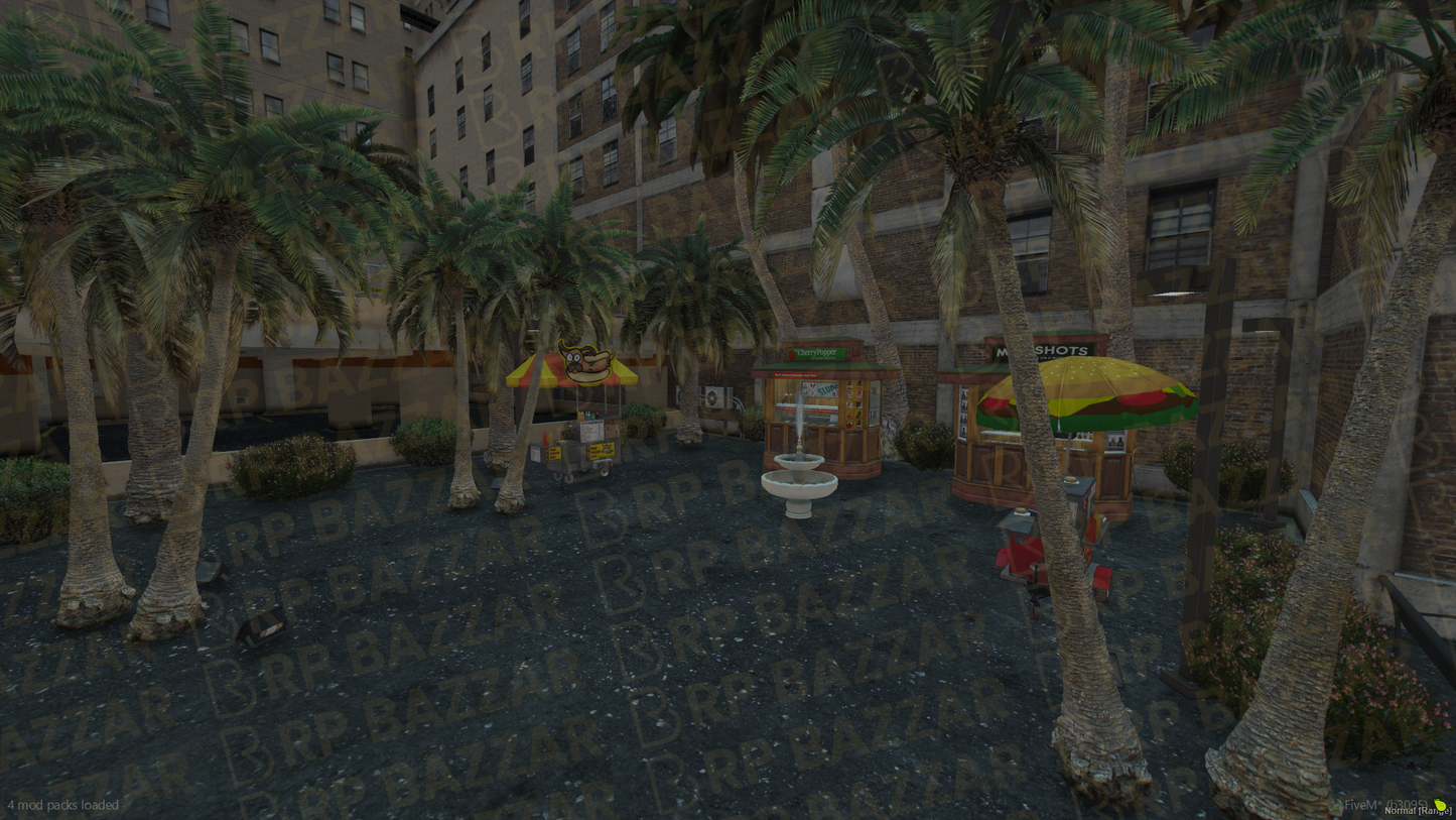 Sunset Legion Square FiveM MLO — GTA RP Interior — ESX QB QBOX — RPBazzar