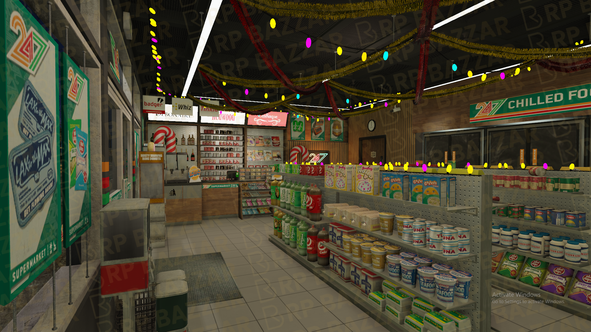 Retro 24-7 Store FiveM MLO — GTA RP Interior — ESX QB QBOX — RPBazzar