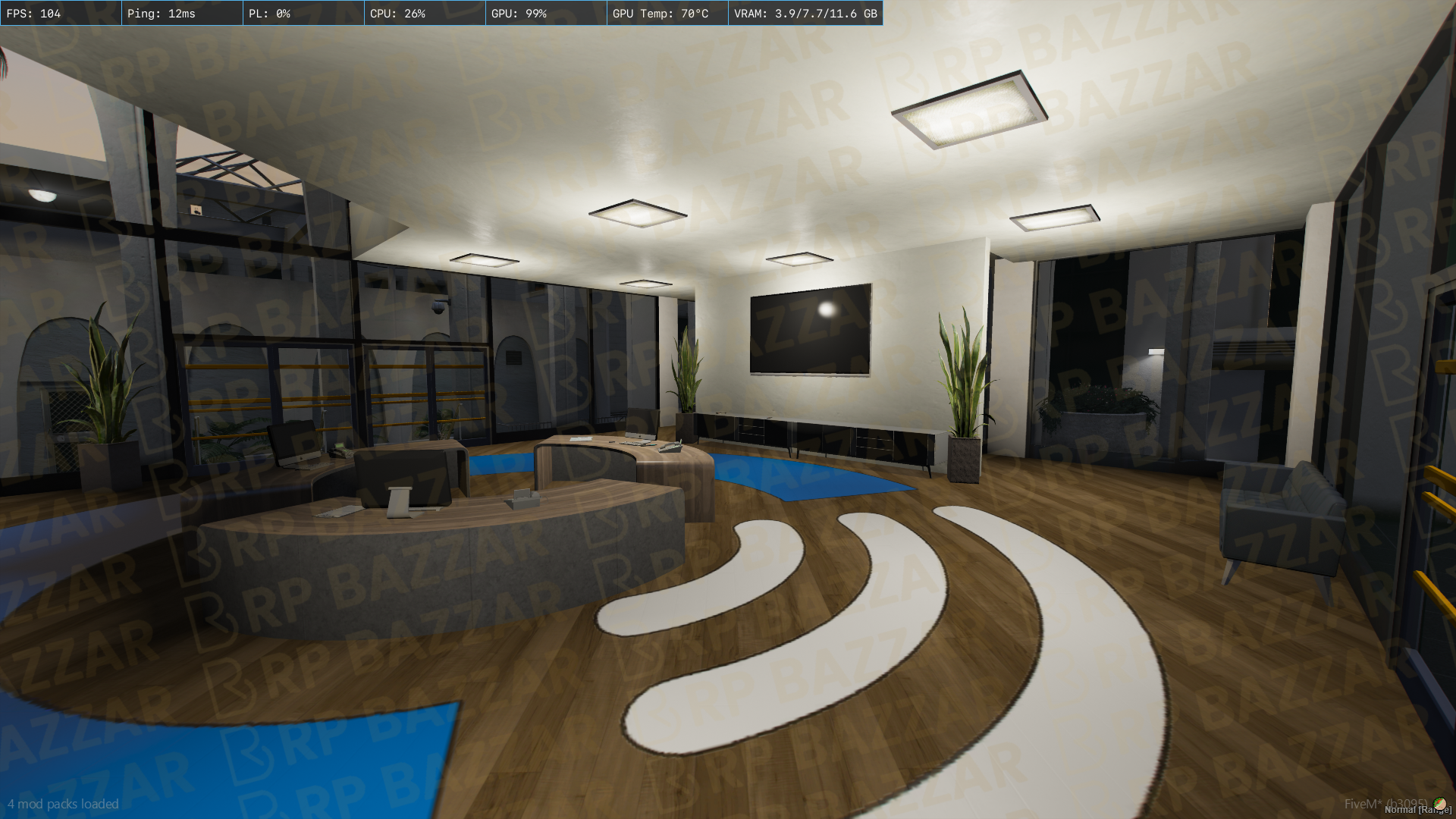 Elite Office FiveM MLO — GTA RP Interior — ESX QB QBOX — RPBazzar