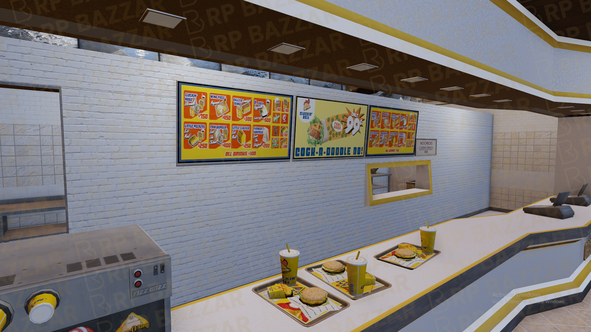 Casual Food Truck FiveM MLO — GTA RP Interior — ESX QB QBOX — RPBazzar