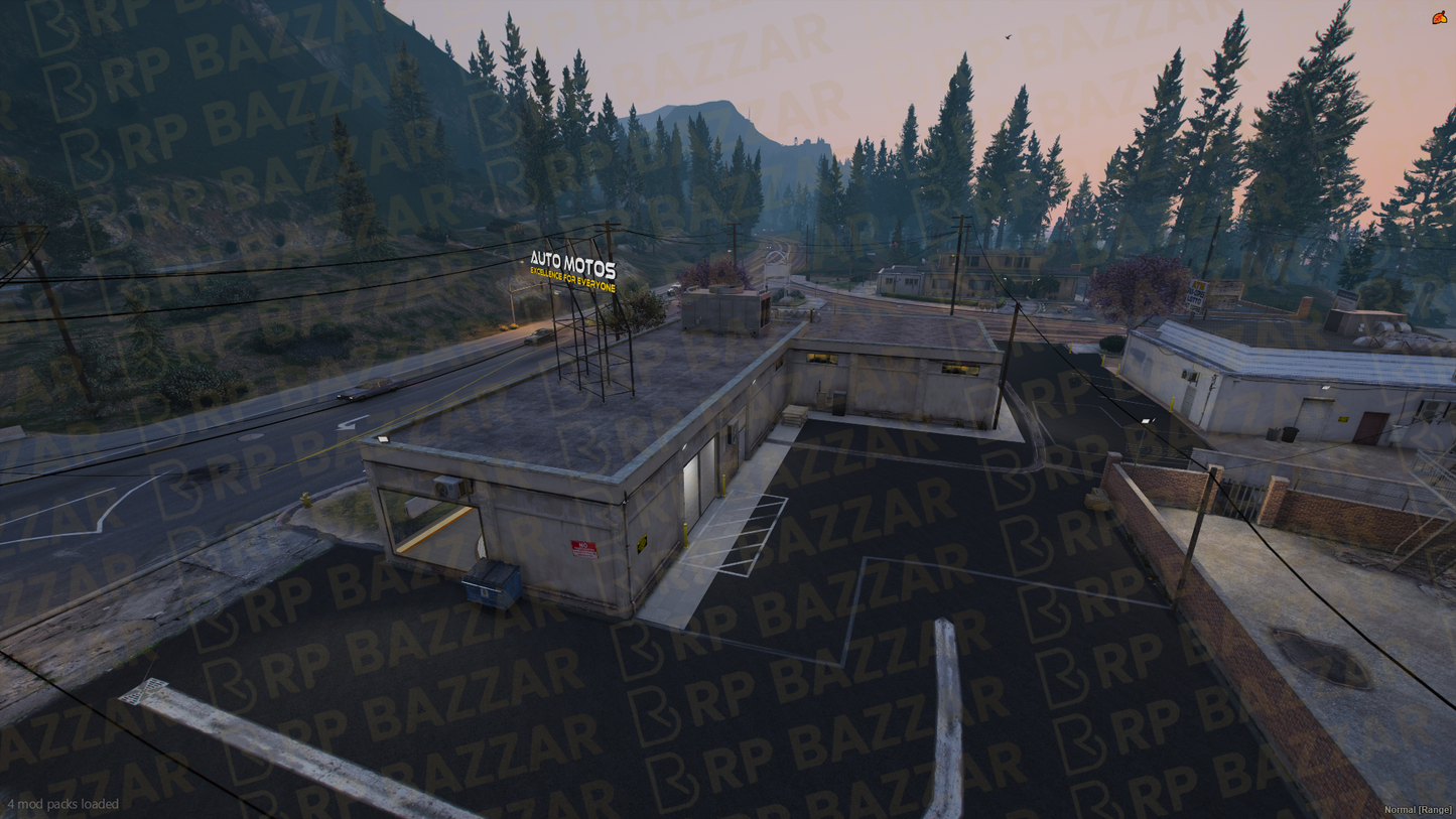 Elite Vehicle Shop FiveM MLO — GTA RP Interior — ESX QB QBOX — RPBazzar