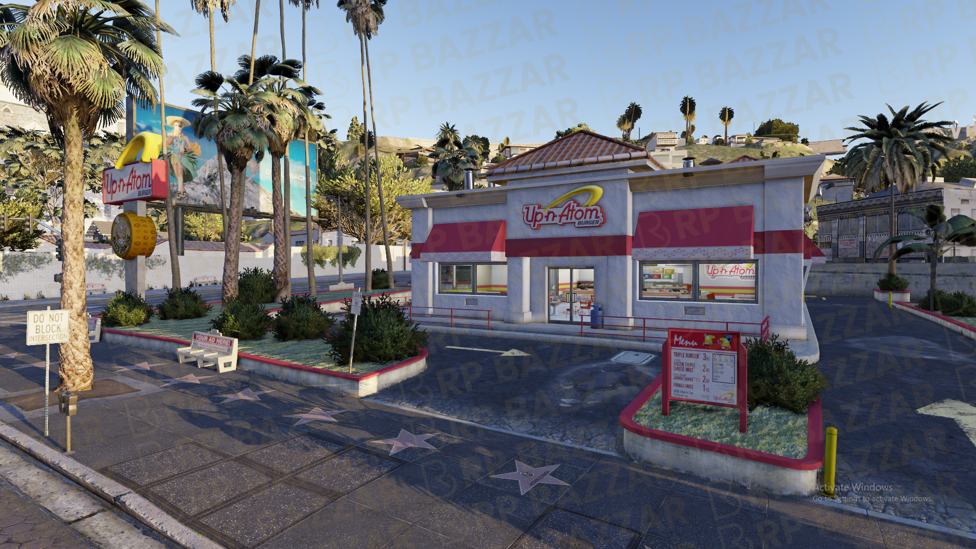 Neon Burger Joint FiveM MLO — GTA RP Interior — ESX QB QBOX — RPBazzar
