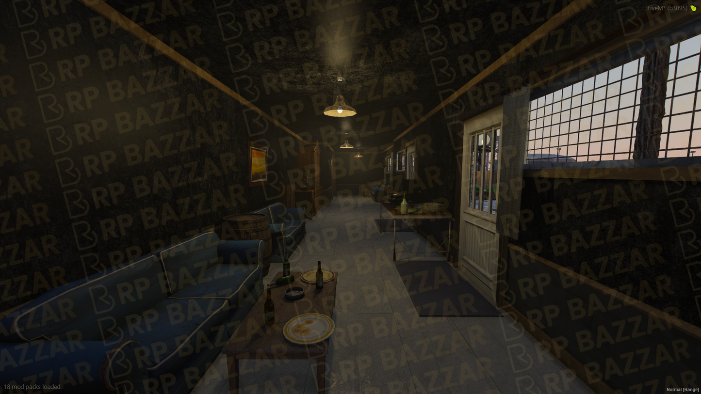 Mega Gang Compound FiveM MLO — GTA RP Interior — ESX QB QBOX — RPBazzar