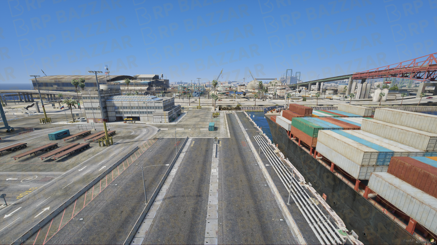 Urban Race Track FiveM MLO — GTA RP Interior — ESX QB QBOX — RPBazzar