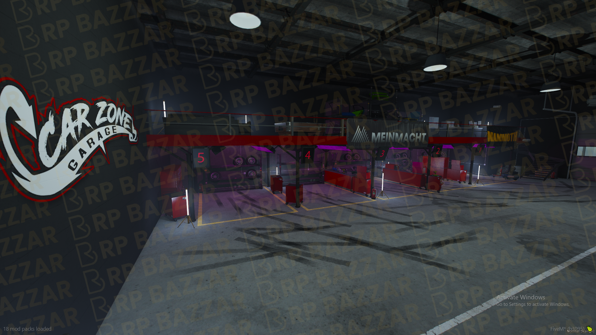 Import Mechanic Shop FiveM MLO — GTA RP Interior — ESX QB QBOX — RPBazzar