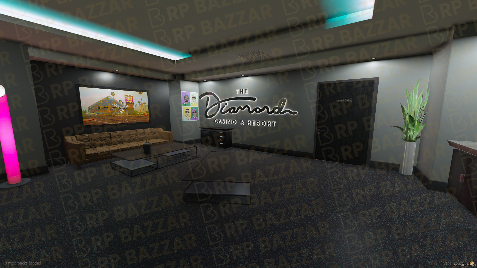 Vegas Casino FiveM MLO — GTA RP Interior — ESX QB QBOX — RPBazzar