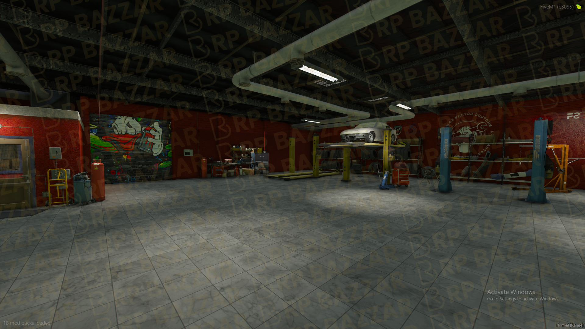 Speed Mechanic Shop FiveM MLO — GTA RP Interior — ESX QB QBOX — RPBazzar