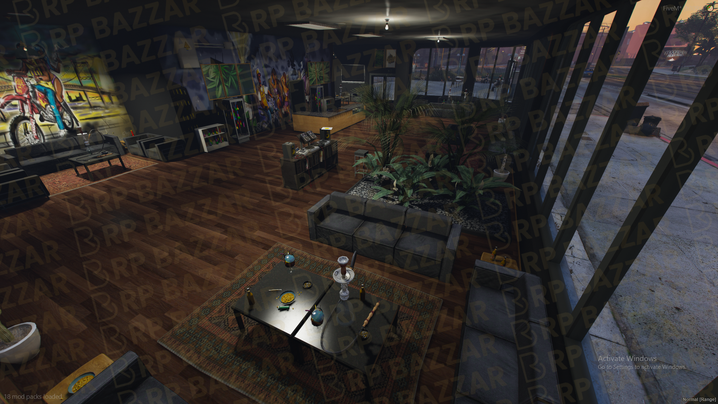 Modern Weed Store FiveM MLO — GTA RP Interior — ESX QB QBOX — RPBazzar