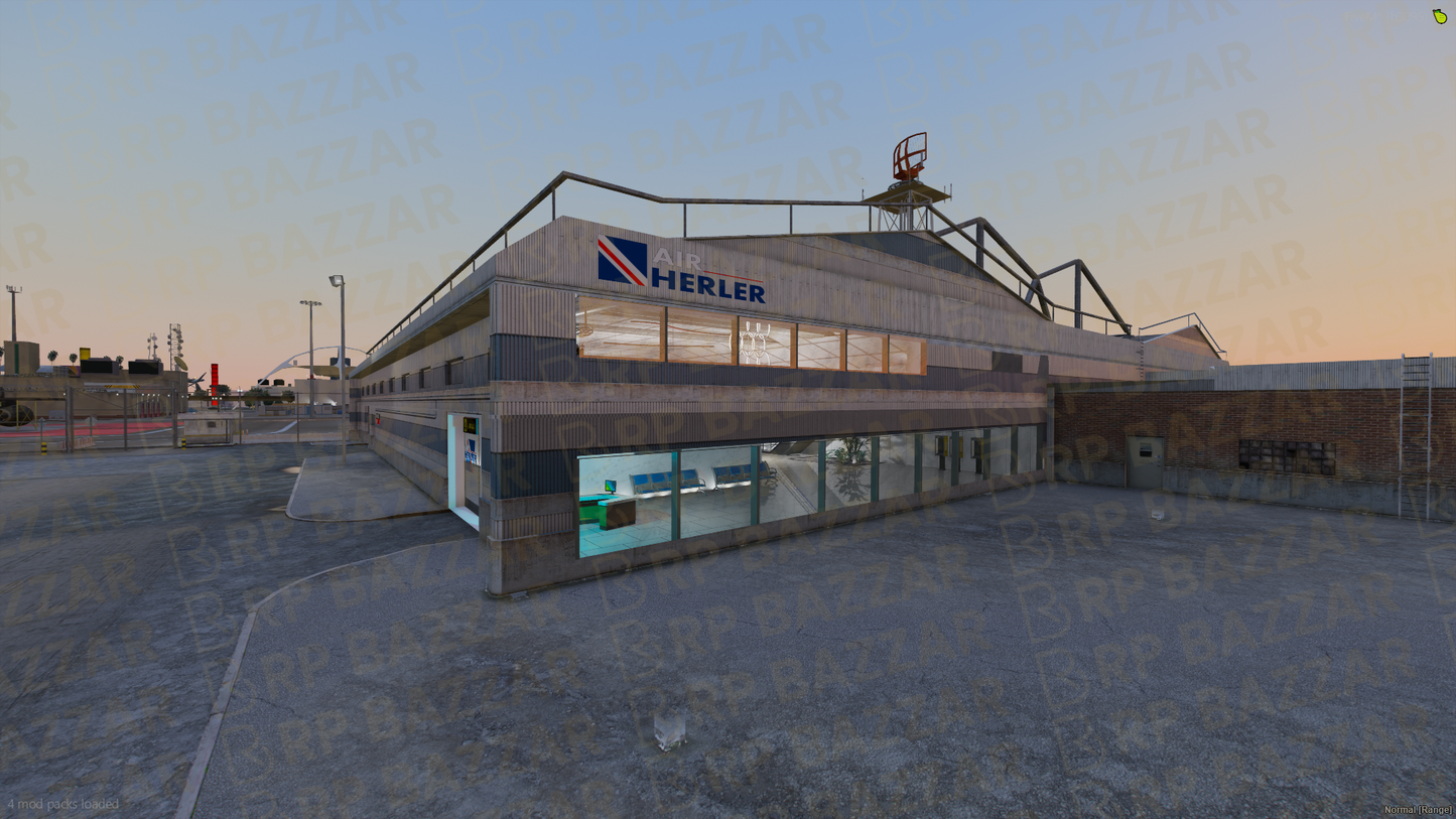 Coastal Airport FiveM MLO — GTA RP Interior — ESX QB QBOX — RPBazzar