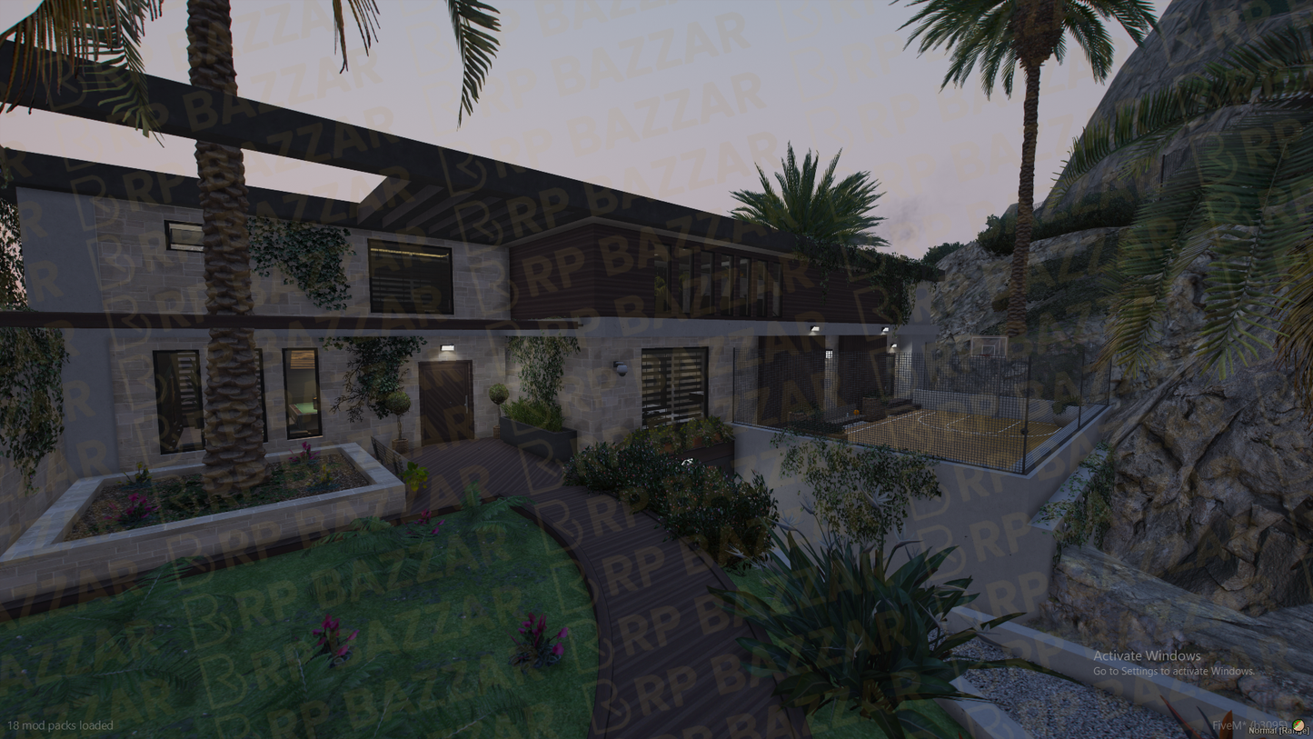 Vintage Mansion FiveM MLO — GTA RP Interior — ESX QB QBOX — RPBazzar