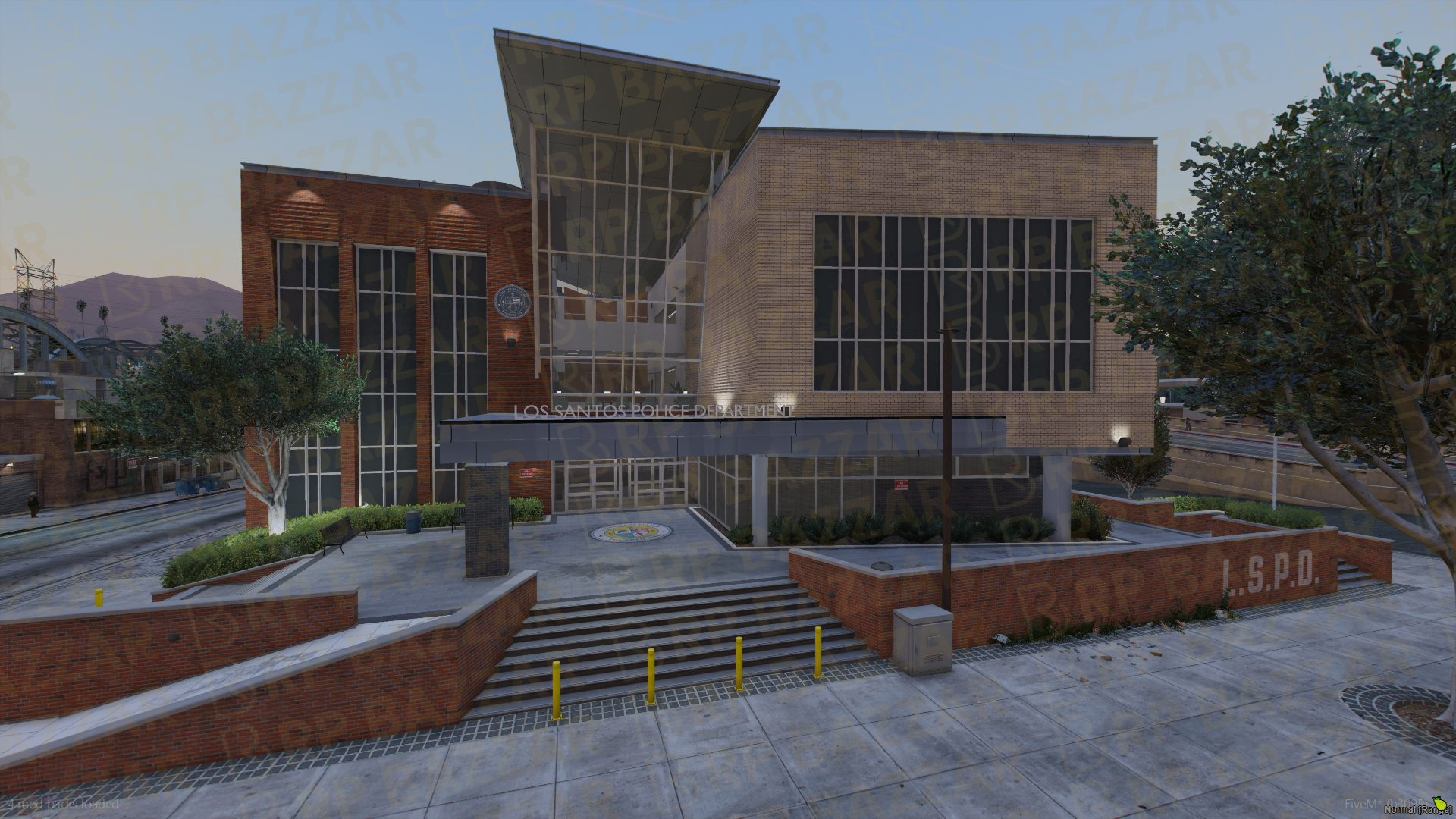 Border Police Station FiveM MLO — GTA RP Interior — ESX QB QBOX — RPBazzar