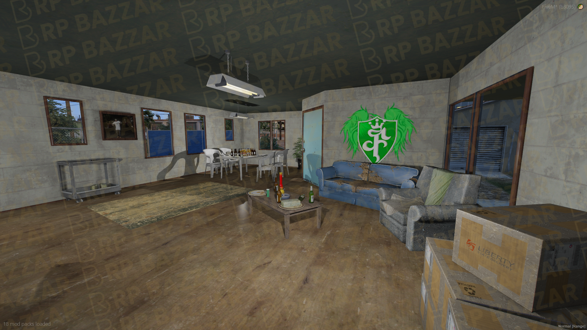 Chamberlain Gang Alley FiveM MLO — GTA RP Interior — ESX QB QBOX — RPBazzar
