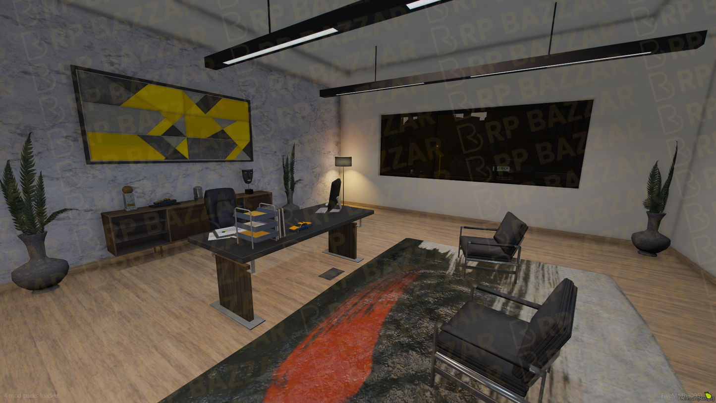 Downtown Taxi Depot FiveM MLO — GTA RP Interior — ESX QB QBOX — RPBazzar