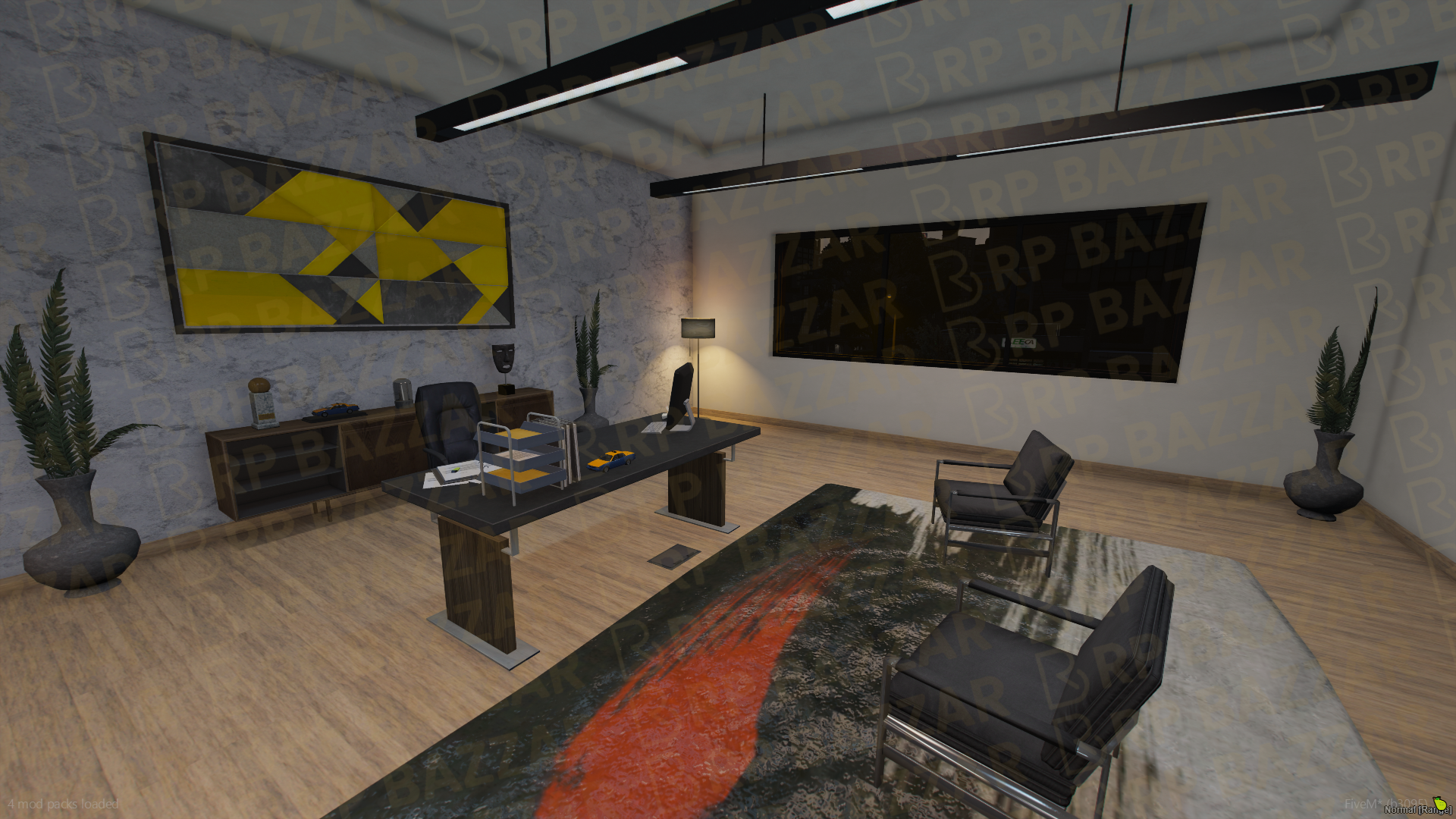 Downtown Taxi Depot FiveM MLO — GTA RP Interior — ESX QB QBOX — RPBazzar