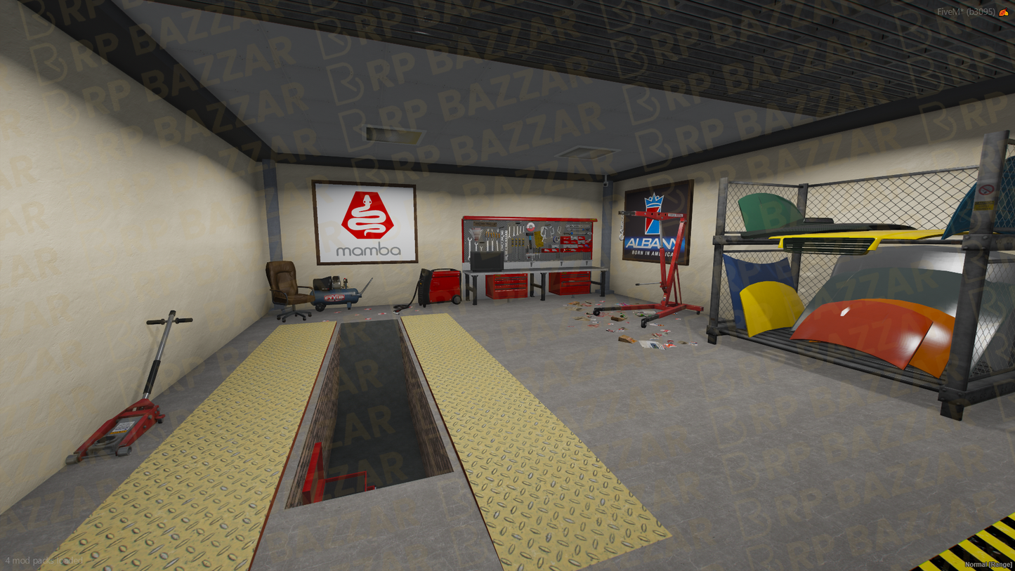 Dusty Storage Room & Warehouse FiveM MLO — GTA RP Interior — ESX QB QBOX — RPBazzar