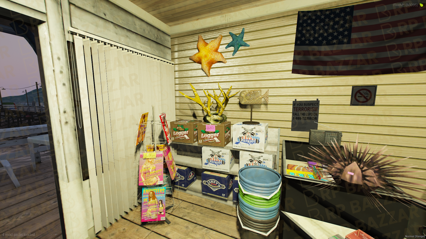 Boutique Other Store FiveM MLO — GTA RP Interior — ESX QB QBOX — RPBazzar