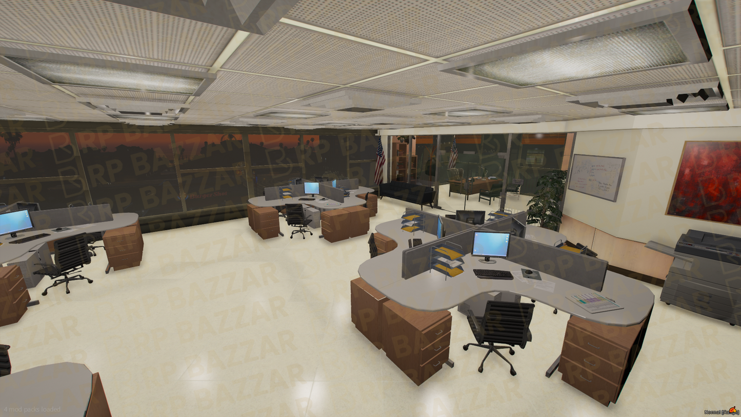 053.Police Station FiveM MLO — rpbazzar