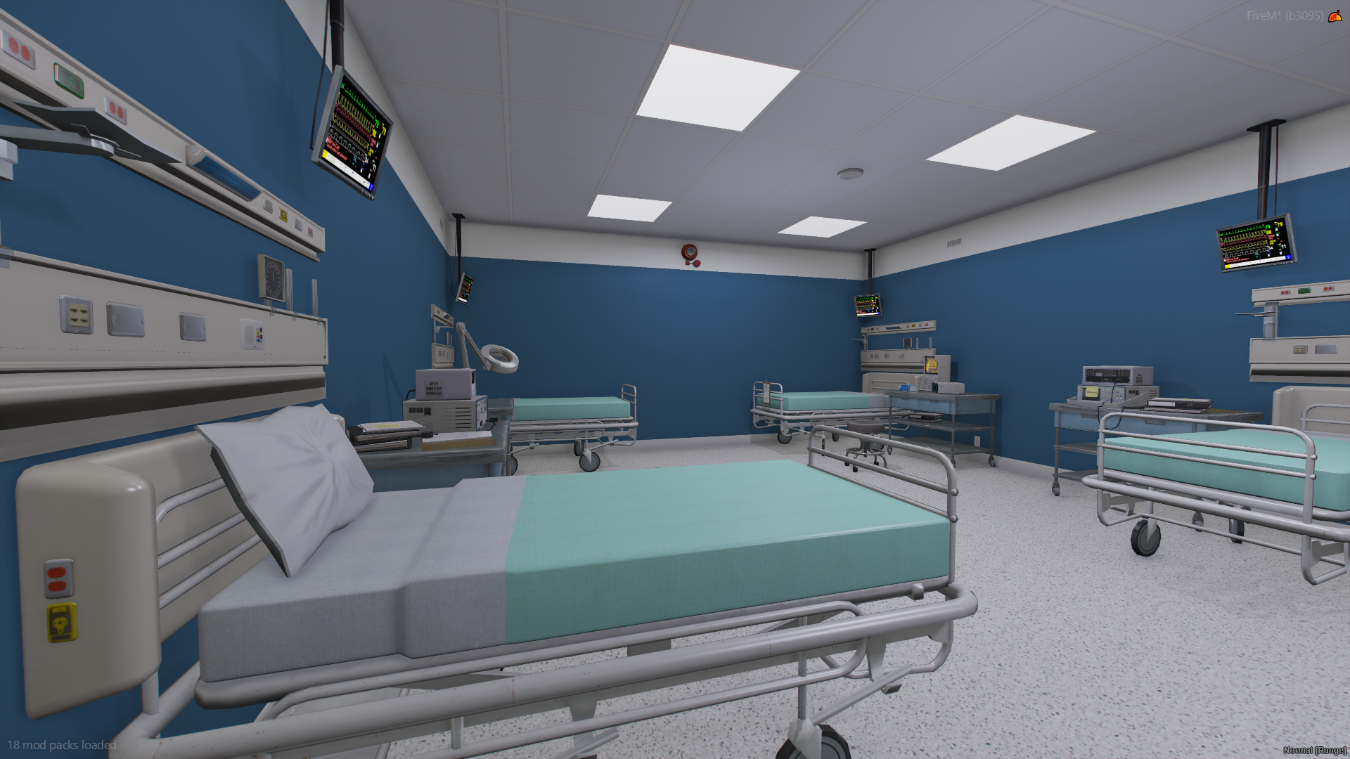 Mercy Hospital FiveM MLO — GTA RP Interior — ESX QB QBOX — RPBazzar
