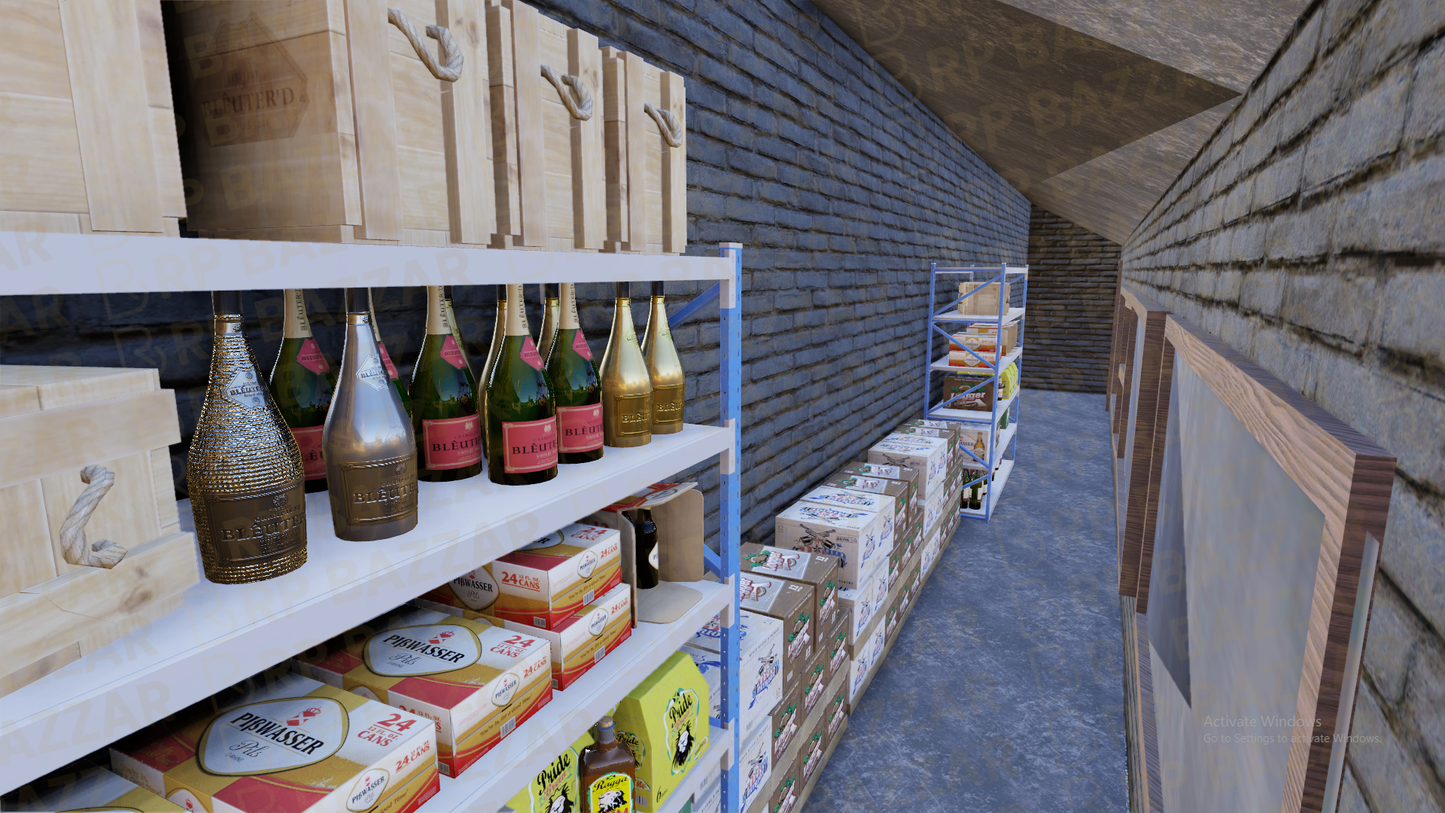 Lore-Friendly Burger Bar FiveM MLO — GTA RP Interior — ESX QB QBOX — RPBazzar