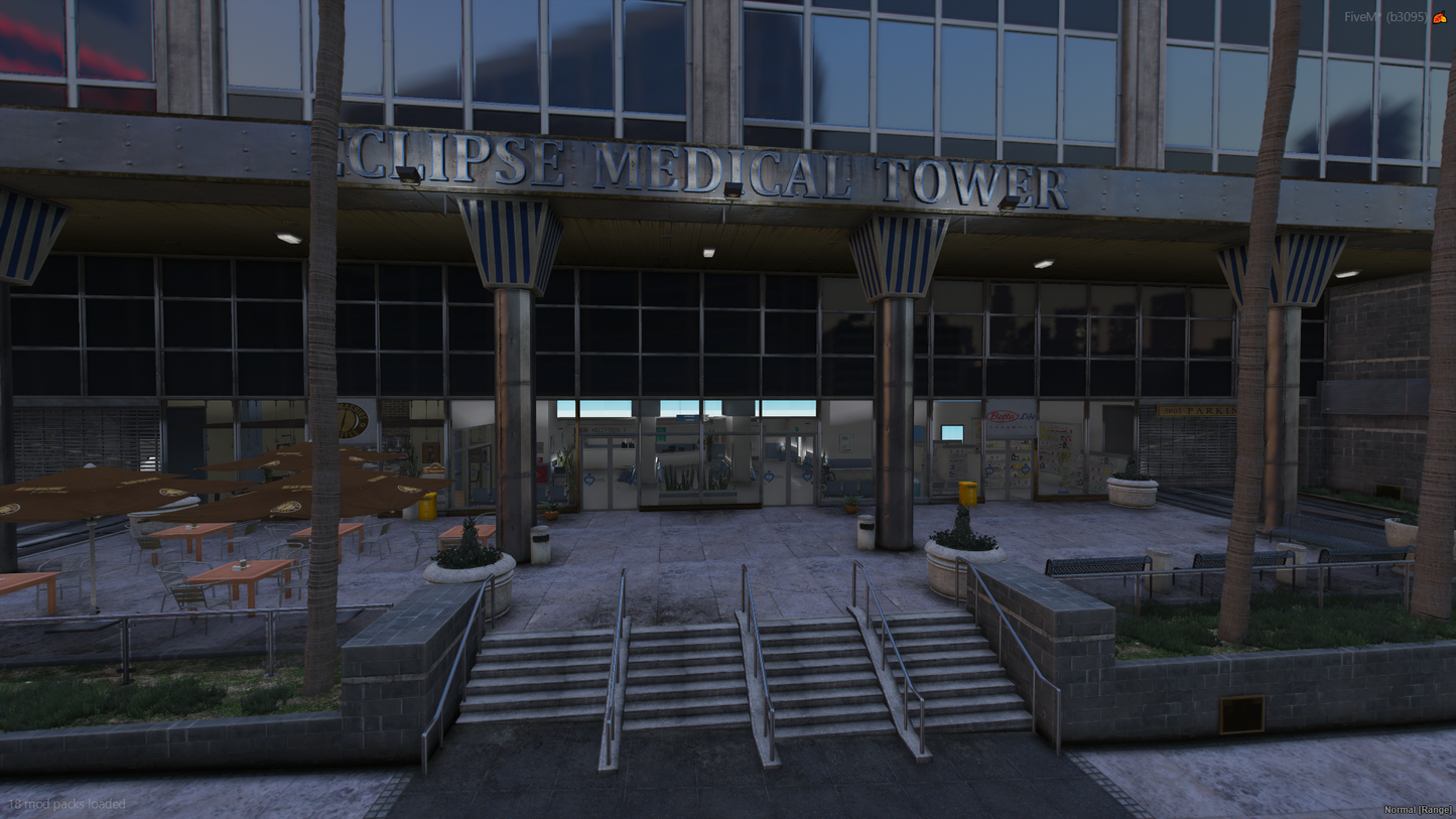 Memorial Hospital FiveM MLO — GTA RP Interior — ESX QB QBOX — RPBazzar