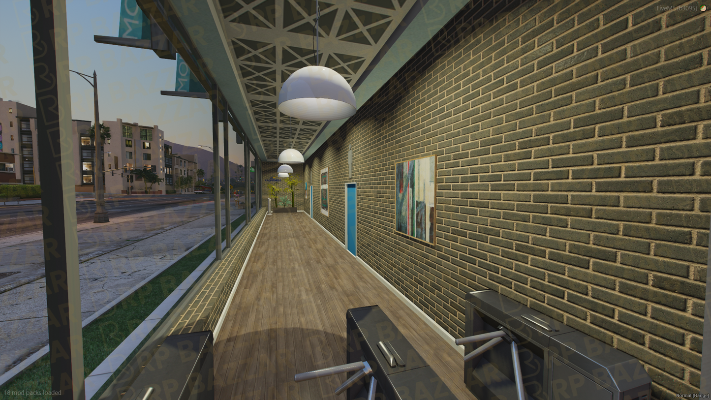 Elite Gyms & Fitness FiveM MLO — GTA RP Interior — ESX QB QBOX — RPBazzar