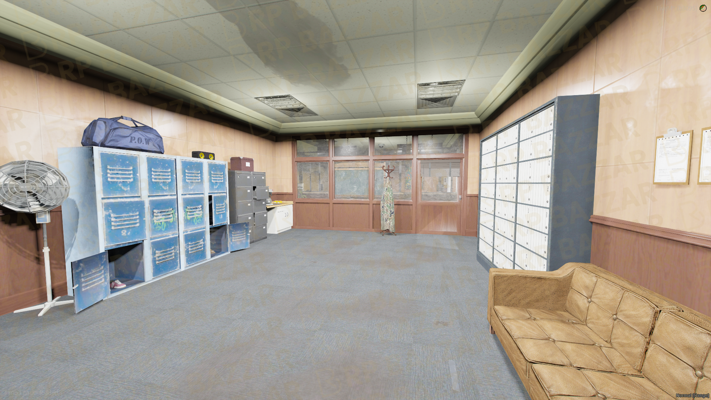 Gritty Impound Lot FiveM MLO — GTA RP Interior — ESX QB QBOX — RPBazzar