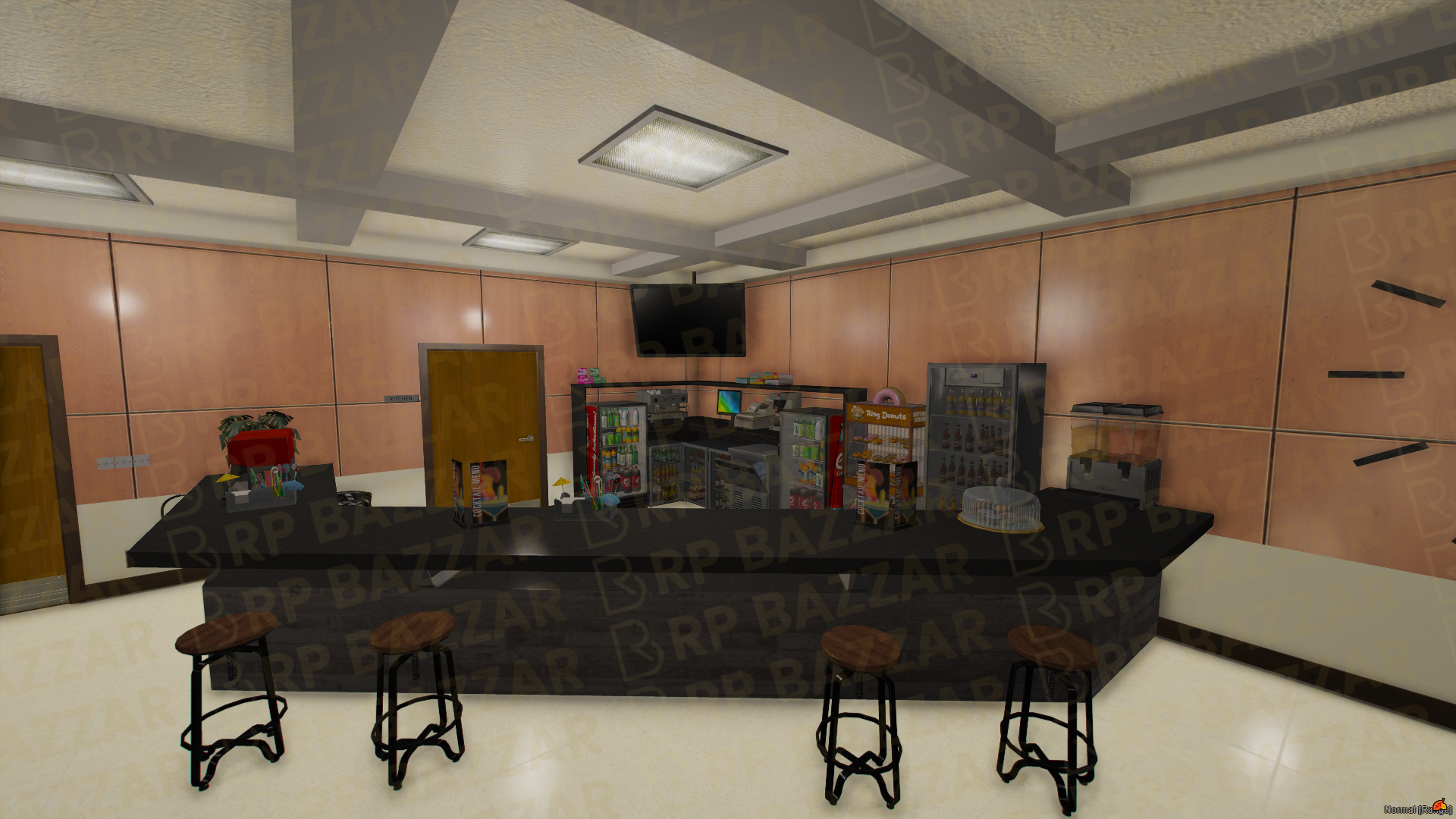 Guardian Police Station FiveM MLO — GTA RP Interior — ESX QB QBOX — RPBazzar