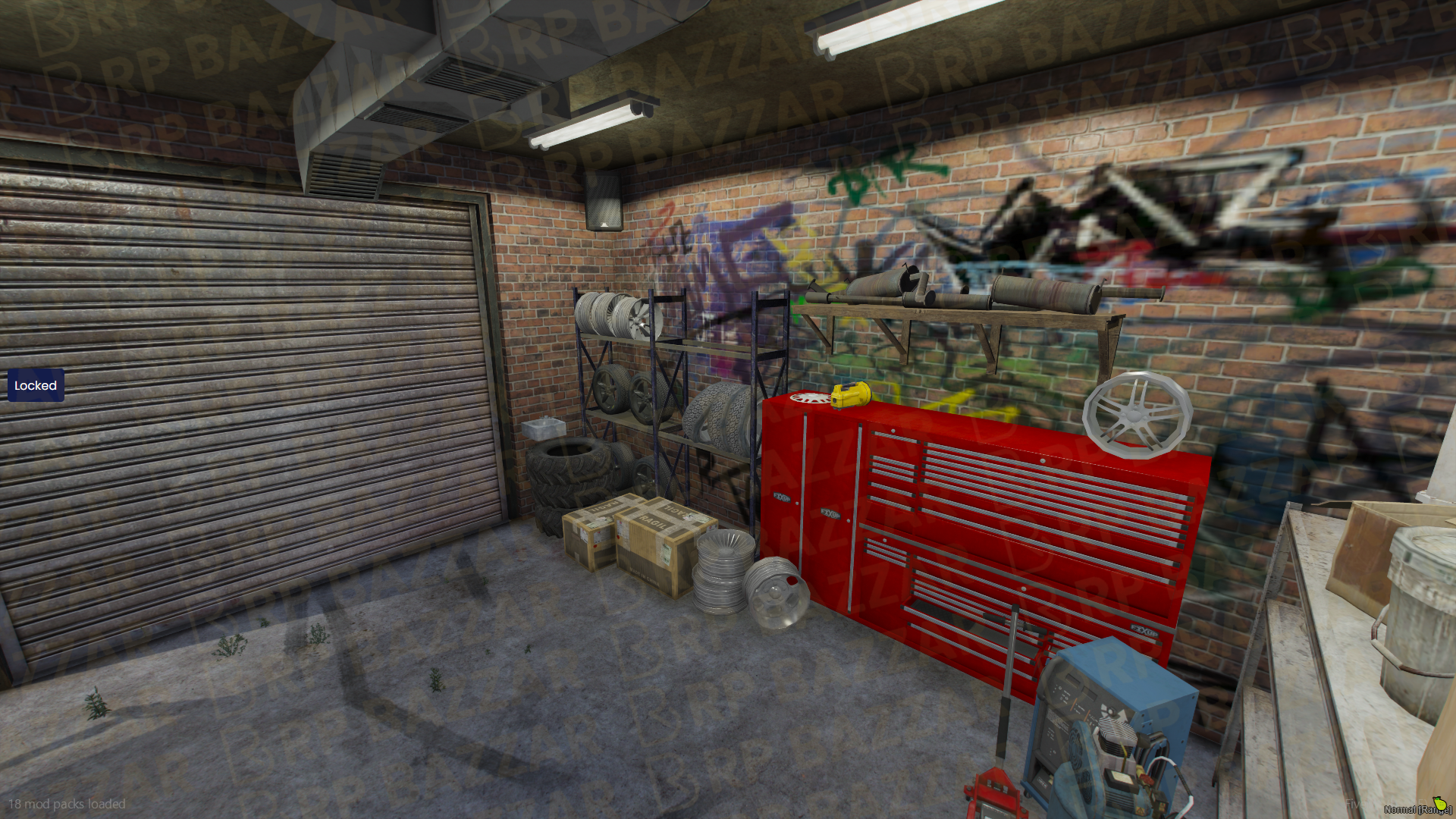 Corridor Drug Lab FiveM MLO — GTA RP Interior — ESX QB QBOX — RPBazzar