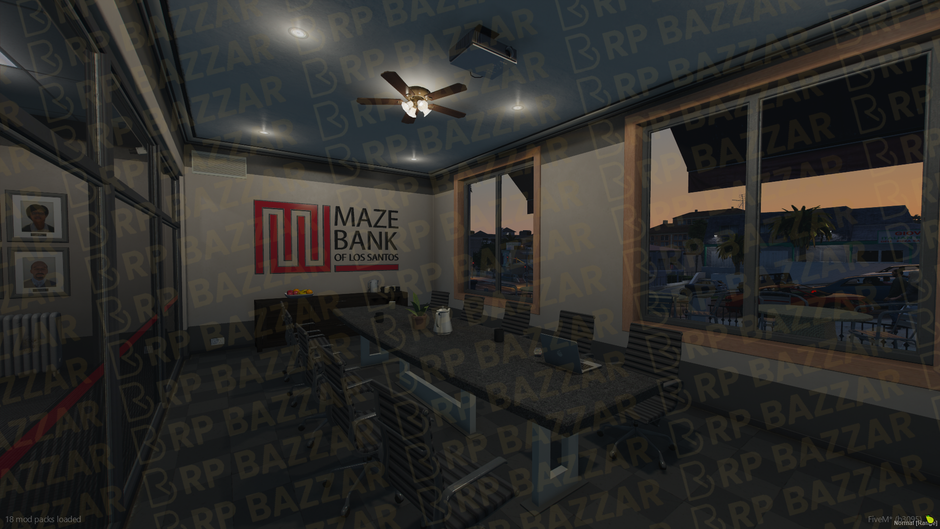 Heritage Bank FiveM MLO — GTA RP Interior — ESX QB QBOX — RPBazzar