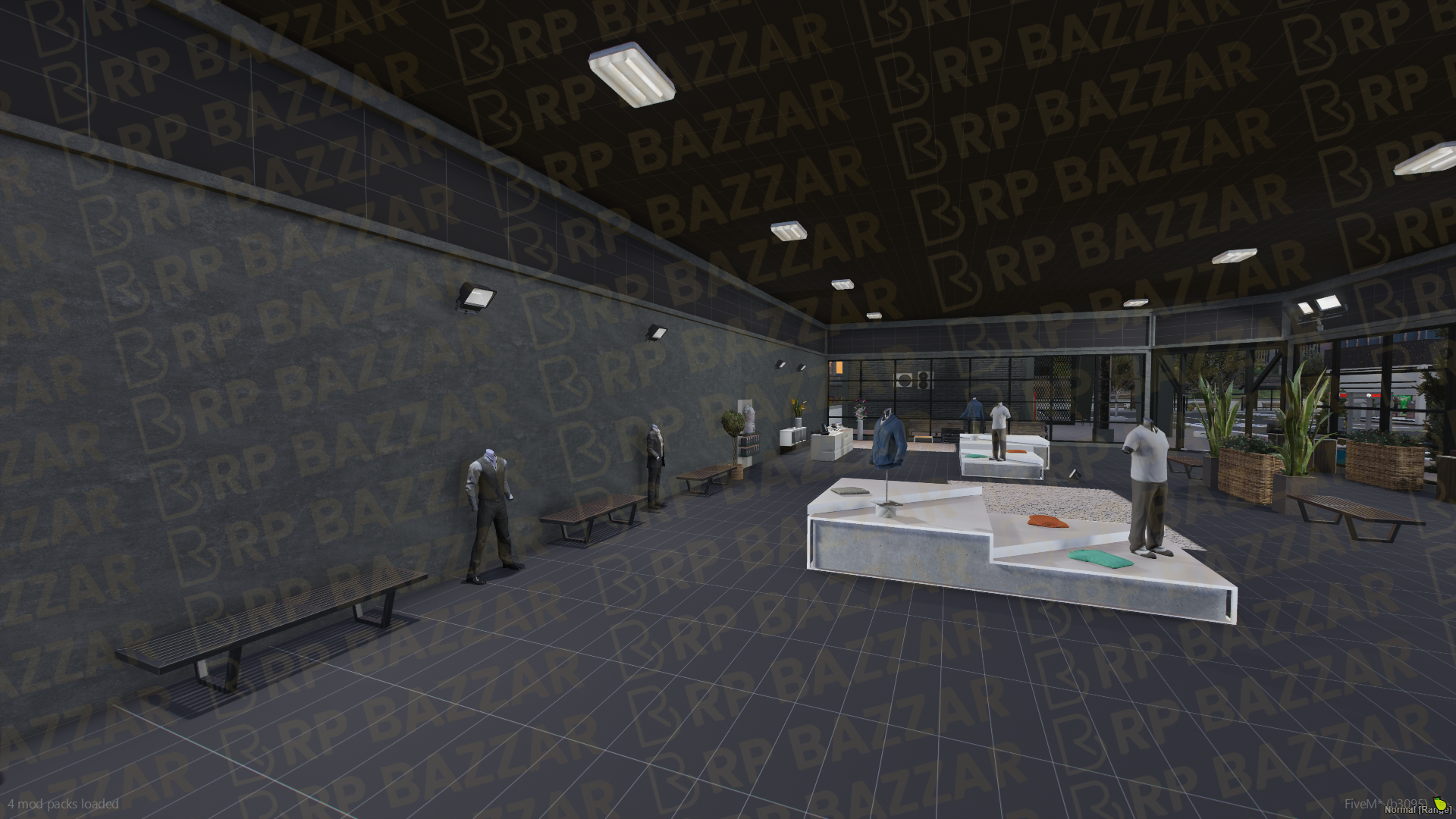 Urban Park & Exterior FiveM MLO — GTA RP Interior — ESX QB QBOX — RPBazzar