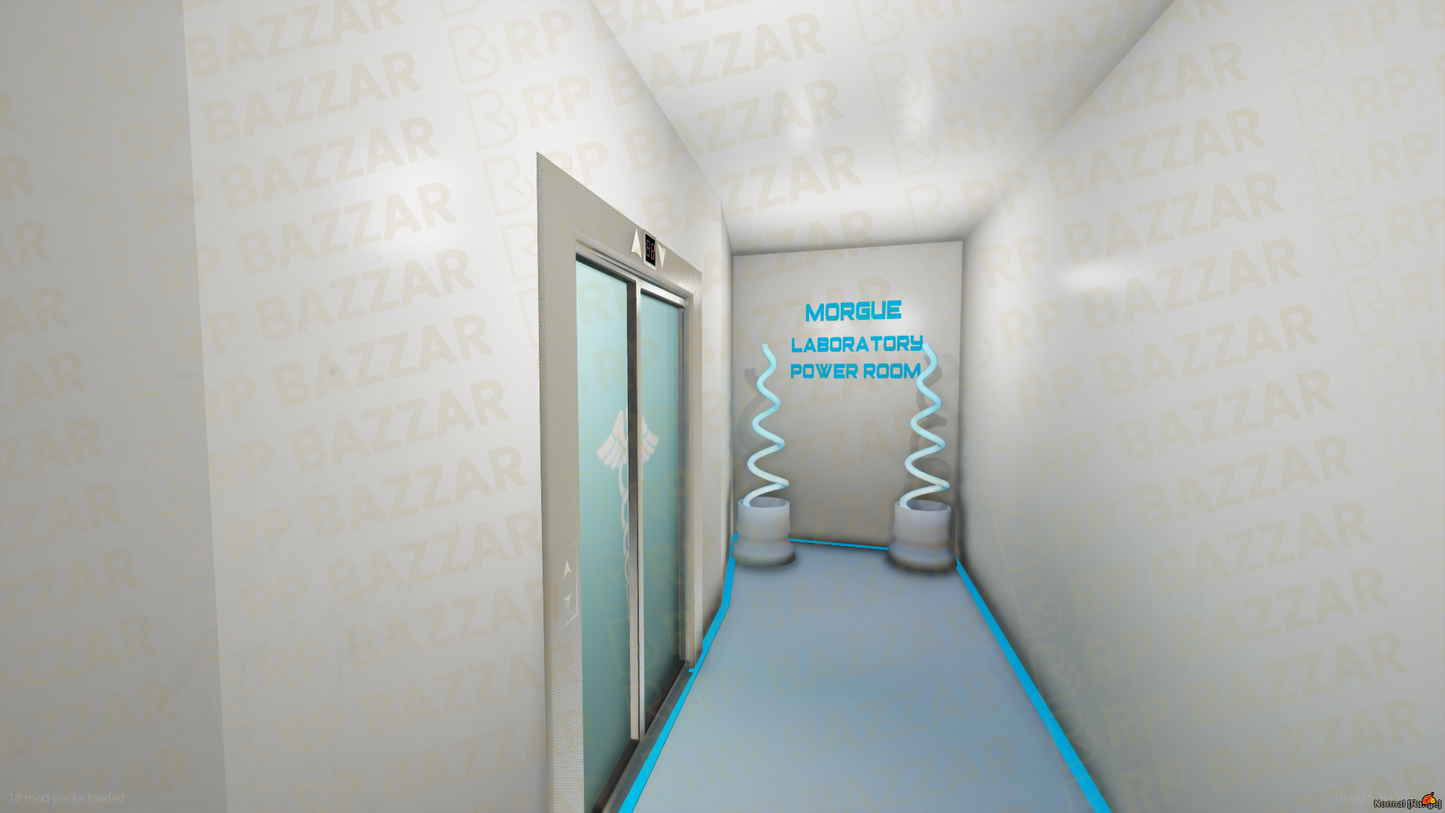 Eastgate Hospital FiveM MLO — GTA RP Interior — ESX QB QBOX — RPBazzar