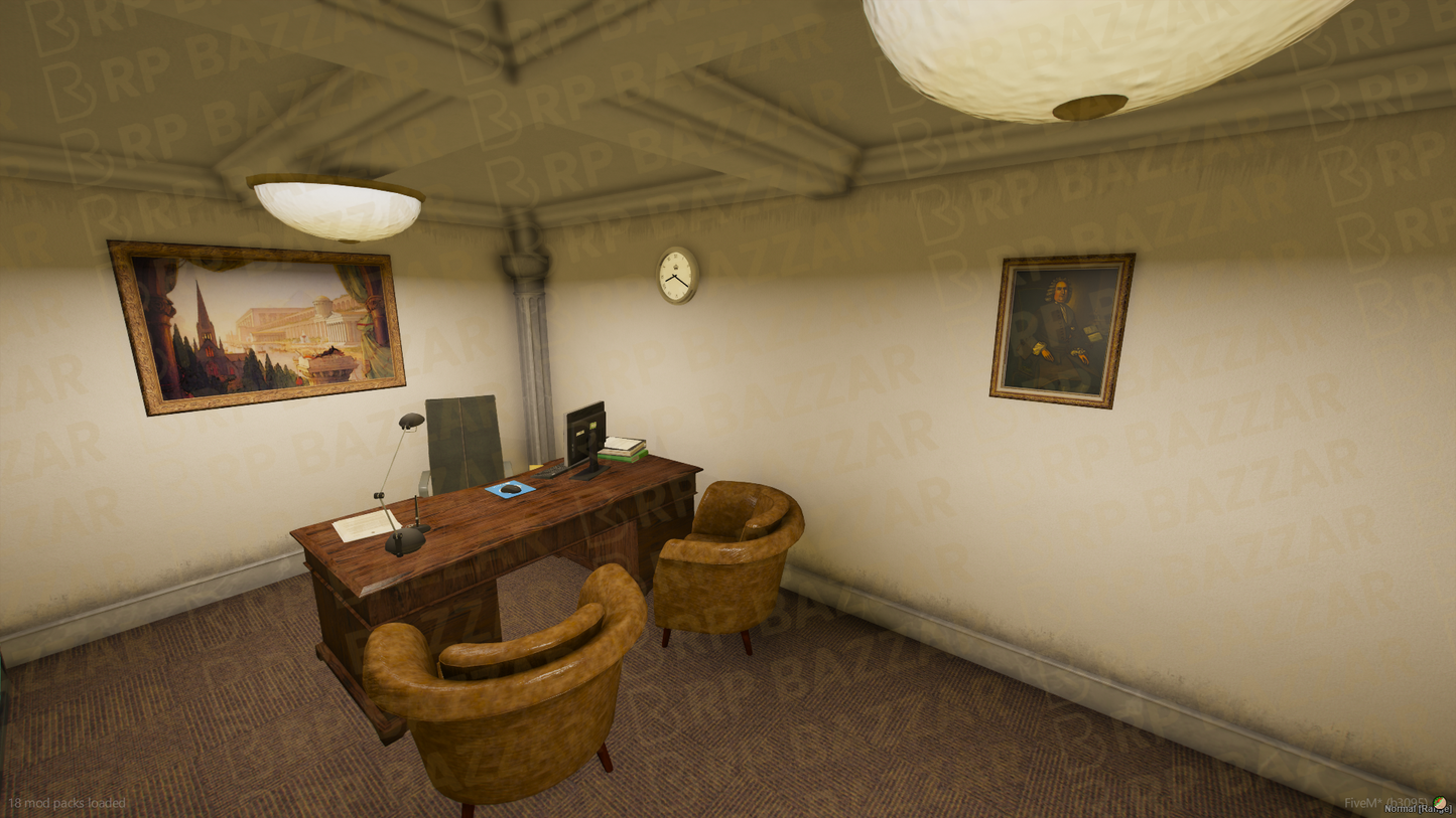 Metropolitan City Hall FiveM MLO — GTA RP Interior — ESX QB QBOX — RPBazzar